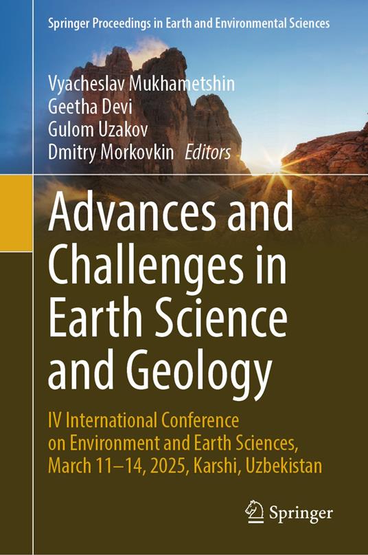 Advances and Challenges in Earth Science and Geology