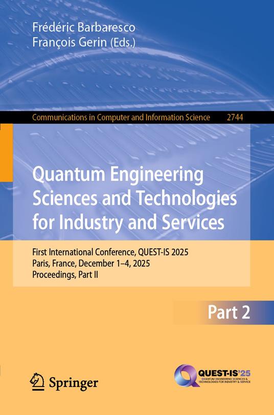 Quantum Engineering Sciences and Technologies for Industry and Services