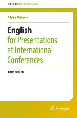 English for Presentations at International Conferences - Adrian Wallwork - cover