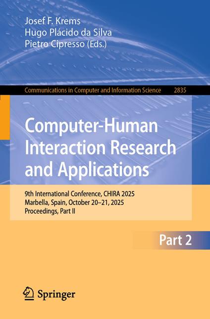 Computer-Human Interaction Research and Applications