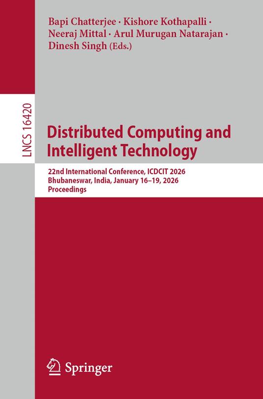 Distributed Computing and Intelligent Technology
