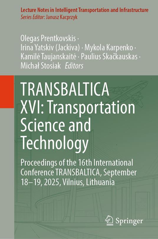 TRANSBALTICA XVI: Transportation Science and Technology
