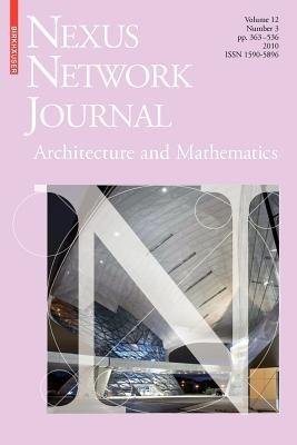 Nexus Network Journal 12,3: Architecture and Mathematics - cover
