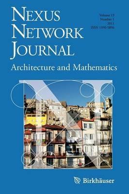 Nexus Network Journal 13,1: Architecture and Mathematics - cover