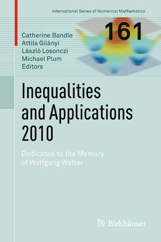 Inequalities and Applications 2010