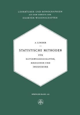 Statistische Methoden: Für Naturwissenschafter, Mediziner und Ingenieure - Arthur Linder - cover