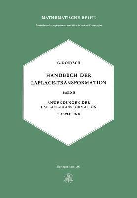 Handbuch der Laplace-Transformation: Band II Anwendungen der Laplace-Transformation - G. Doetsch - cover
