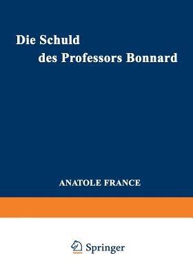 Die Schuld des Professors Bonnard - FRANCE - cover