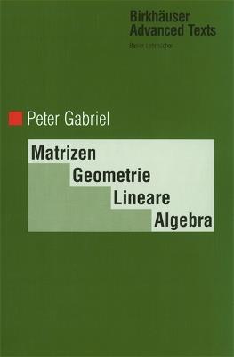 Matrizen, Geometrie, Lineare Algebra - Peter Gabriel - cover