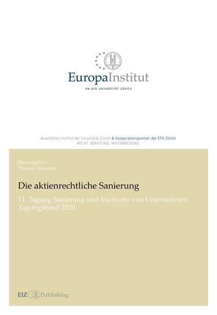 Die aktienrechtliche Sanierung