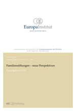 Familienstiftungen – neue Perspektiven