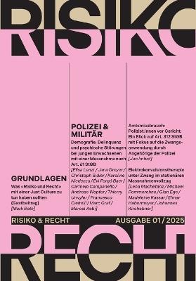 Risiko & Recht 01/2025 - Goran Seferovic - cover