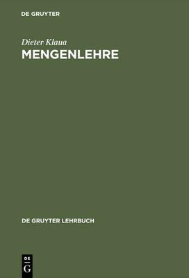 Mengenlehre - Dieter Klaua - cover