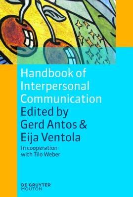Handbook of Interpersonal Communication - cover