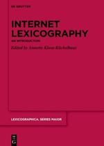 Internet Lexicography: An Introduction