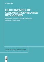 Lexicography of Coronavirus-related Neologisms