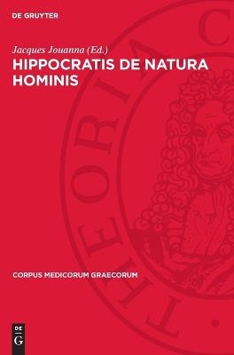 Hippocratis de Natura Hominis - cover