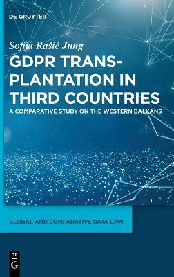GDPR Transplantation in Third Countries: A Comparative Study on the Western Balkans - Sofija Rašić Jung - cover