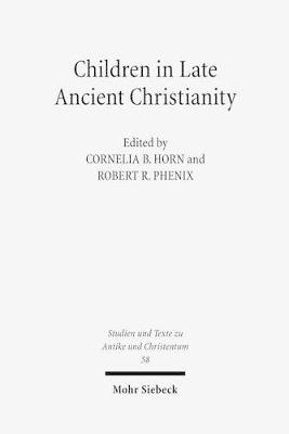 Children in Late Ancient Christianity - cover