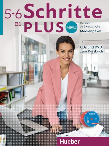 Schritte Plus neu: Medienpaket B1 3 CDs und 1 DVD zum Kursbuch - Angela Pude,Silke Hilpert,Dorte Weers - cover