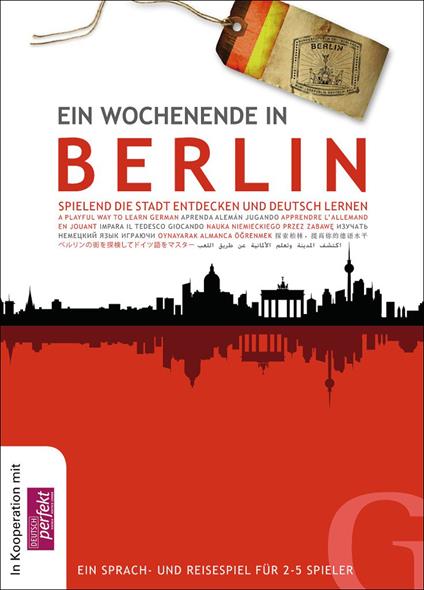 Ein Wochenende in Berlin. Spielend die Stadt entdecken und Deutsch lernen - copertina