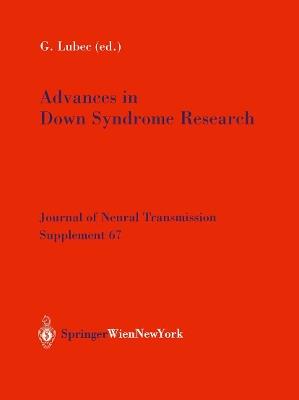 Advances in Down Syndrome Research - cover