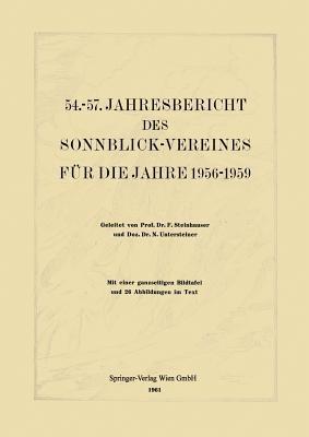 54.–57. Jahresbericht des Sonnblick-Vereines für die Jahre 1956–1959 - cover