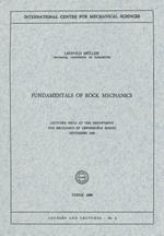Fundamentals of Rock Mechanics: Lectures Held at the Department for Mechanics of Deformable Bodies September 1969