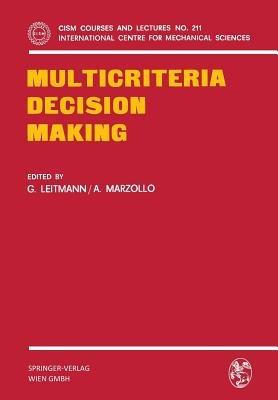 Multicriteria Decision Making - cover