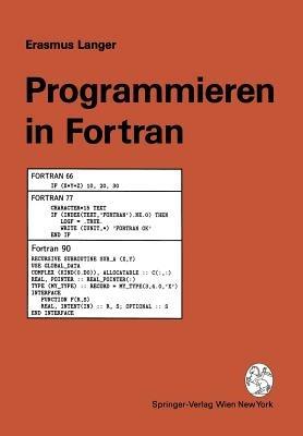 Programmieren in Fortran - Erasmus Langer - cover
