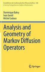 Analysis and Geometry of Markov Diffusion Operators