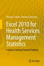 Excel 2010 for Health Services Management Statistics