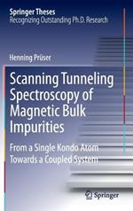 Scanning Tunneling Spectroscopy of Magnetic Bulk Impurities: From a Single Kondo Atom Towards a Coupled System