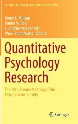 Quantitative Psychology Research: The 78th Annual Meeting of the Psychometric Society - cover