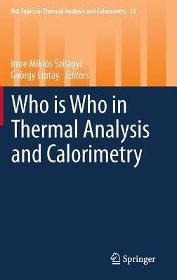 Who is Who in Thermal Analysis and Calorimetry - cover