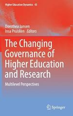 The Changing Governance of Higher Education and Research: Multilevel Perspectives