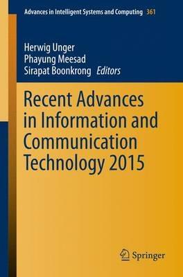 Recent Advances in Information and Communication Technology 2015 - cover
