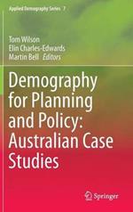 Demography for Planning and Policy: Australian Case Studies