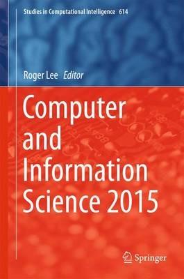 Computer and Information Science 2015 - cover