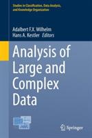 Analysis of Large and Complex Data - cover