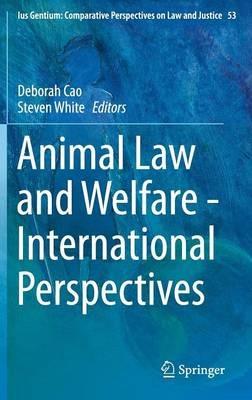 Animal Law and Welfare - International Perspectives - cover