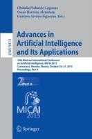 Advances in Artificial Intelligence and Its Applications: 14th Mexican International Conference on Artificial Intelligence, MICAI 2015, Cuernavaca, Morelos, Mexico, October 25-31, 2015, Proceedings, Part II - cover