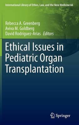 Ethical Issues in Pediatric Organ Transplantation - cover