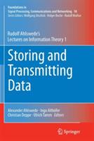 Storing and Transmitting Data: Rudolf Ahlswede’s Lectures on Information Theory 1 - Rudolf Ahlswede - cover