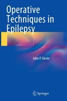 Operative Techniques in Epilepsy - John P. Girvin - cover