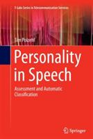 Personality in Speech: Assessment and Automatic Classification - Tim Polzehl - cover
