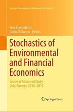 Stochastics of Environmental and Financial Economics: Centre of Advanced Study, Oslo, Norway, 2014-2015