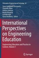 International Perspectives on Engineering Education: Engineering Education and Practice in Context, Volume 1 - cover