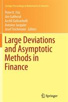 Large Deviations and Asymptotic Methods in Finance - cover