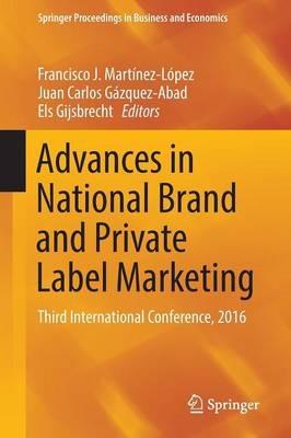 Advances in National Brand and Private Label Marketing: Third International Conference, 2016 - cover